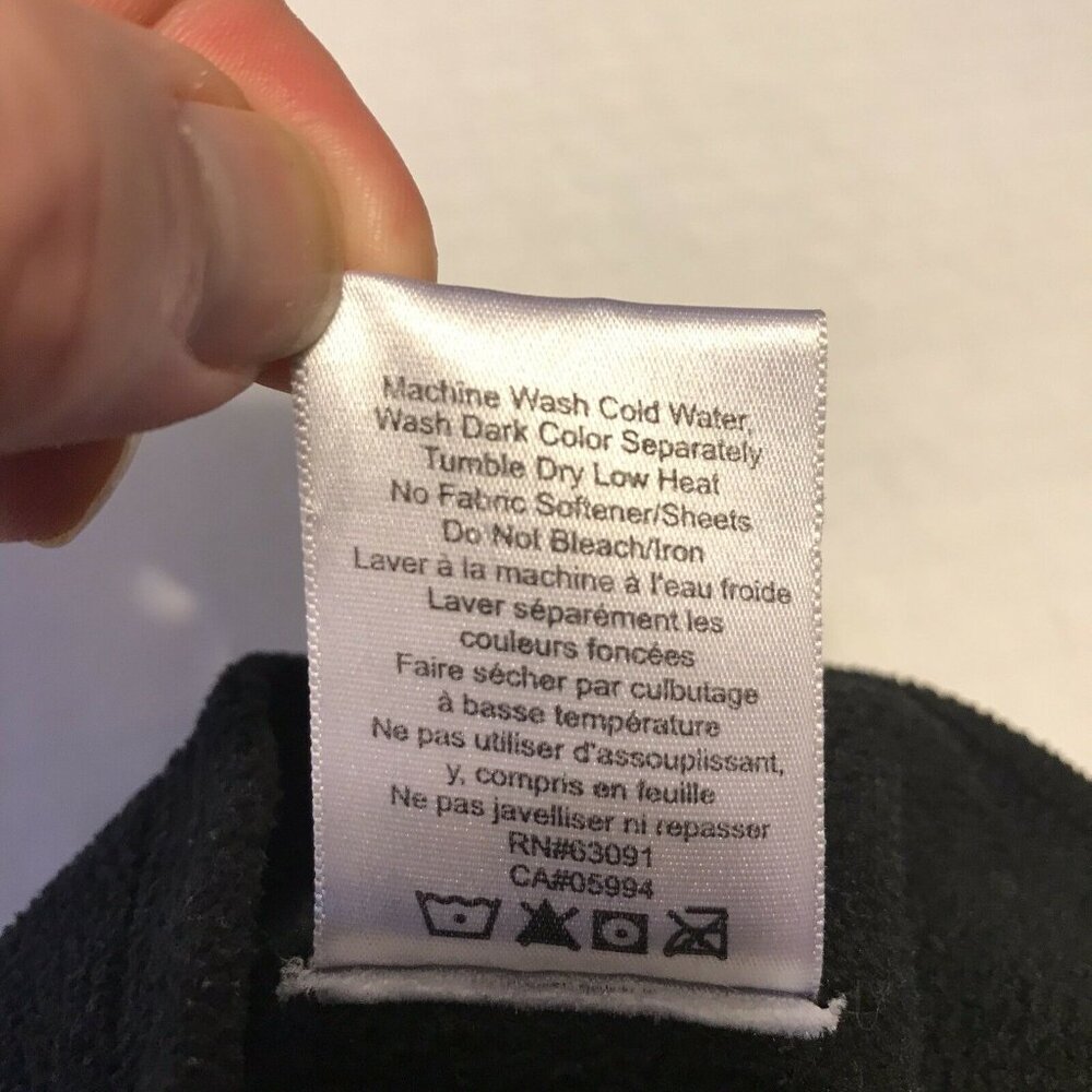 Columbia Men's Size Medium Jacket Fleece Black Good Preowned Condition - Picture 9 of 9